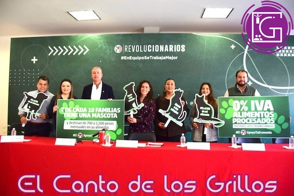 Colecta PRI Querétaro firmas para quitar IVA a alimentos de mascotas