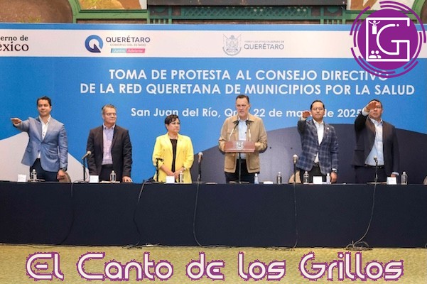 Toma protesta Chepe Guerrero como presidente de la Red Queretana de Municipios por la Salud