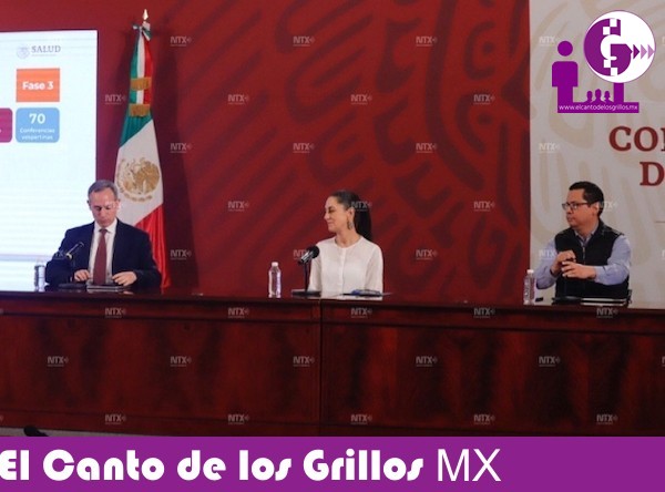 #México suma 31 mil 522 casos y tres mil 160 defunciones por Covid-19