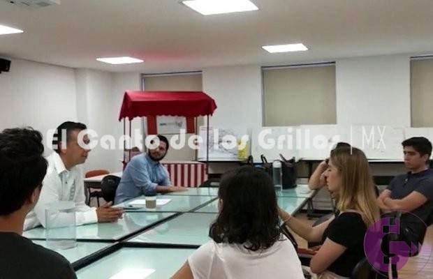 Exponen estudiantes de la Anáhuac proyectos de participación ciudadana al regidor @LuisGOsejo