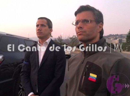 Leopoldo López y su familia están en la embajada de España en Caracas
