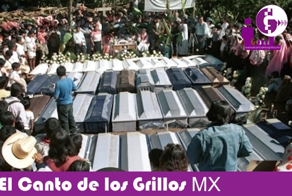 El XII aniversario de matanza de Acteal, para exigir #justicia