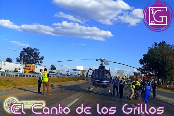 Atienden a persona atropellada en la autopista