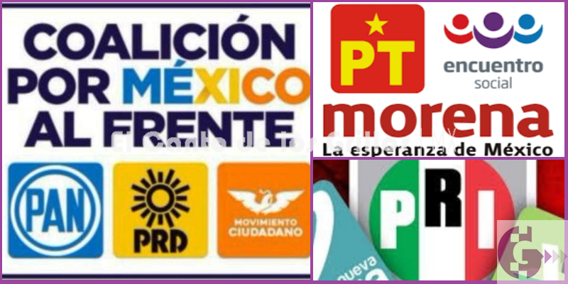 PRI no alcanzaría senaduría en #Querétaro, sería desplazado por Morena; PAN, firme