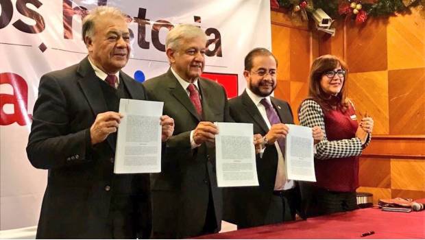 Morena, PT y PES van juntos por la Presidencia
