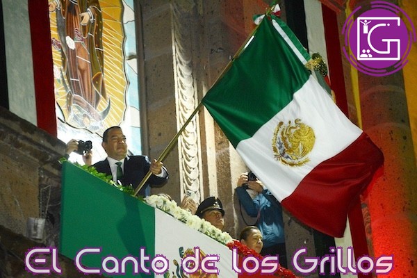 Encabeza Roberto Cabrera ceremonia del Grito de Independencia en #SJR