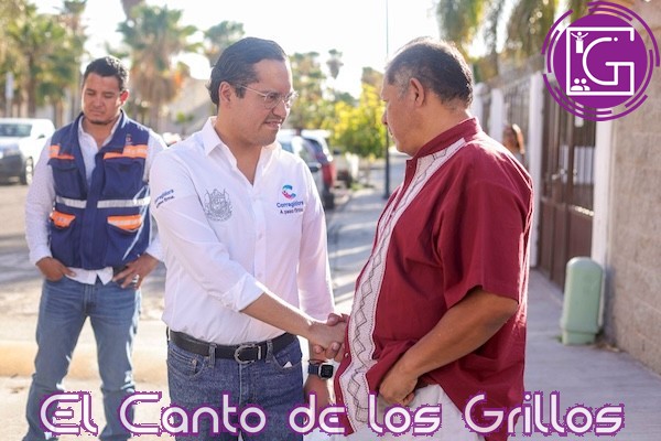 Entrega Chepe urbanización de la calle Sagrada Familia en Santuarios del Cerrito
