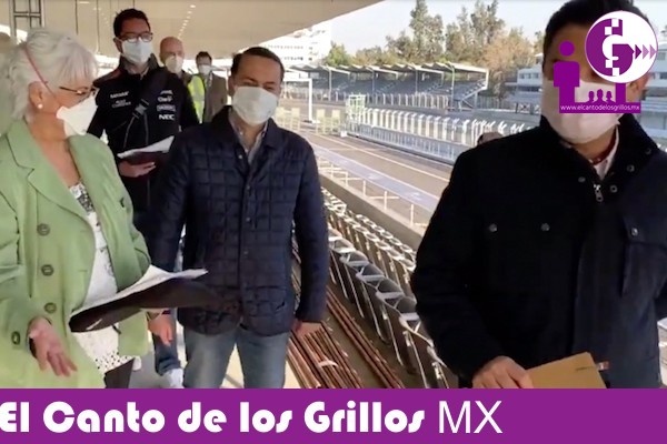 Se atenderán a pacientes Covid-19 en Autódromo Hermanos Rodríguez