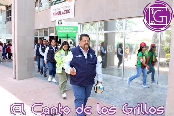 Se suma IMSS Querétaro a Primer Simulacro Nacional 2025