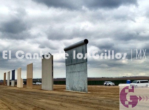 #Entérate >>> Trump revisa por primera vez los ocho prototipos de #muro fronterizo