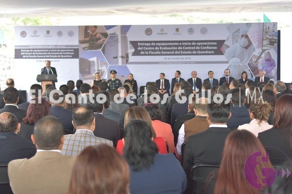 Inicia operaciones el Centro de Evaluación y Control de Confianza de la Fiscalía de #Querétaro