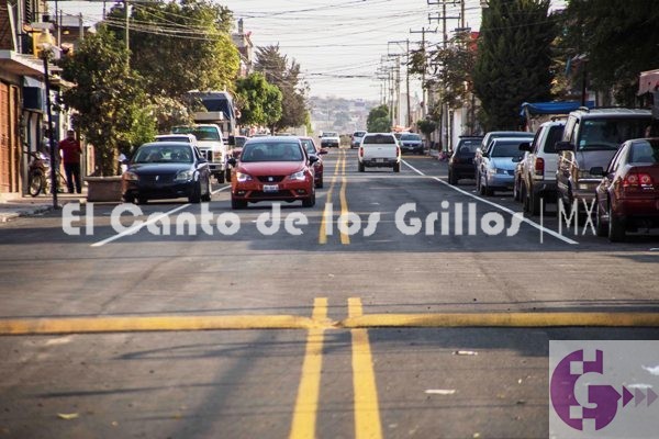 Concluye gobierno sanjuanense modernización de avenida en Santa Cruz Nieto