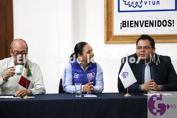 Se reúne Vero Hernández con la Canaco sanjuanense