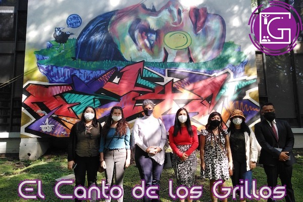 Inauguran en @UAQmx murales hechos por mujeres exponentes del #arte urbano