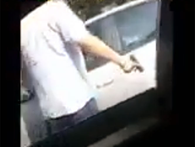 Surge #LordPistola; amenaza a automovilista tras choque