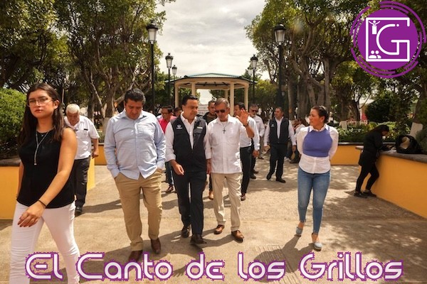 Entrega Luis Nava regeneración urbana en Santa Rosa Jáuregui