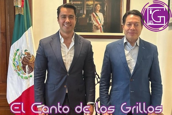 Se reúne Felifer Macías con Mario Delgado para fortalecer la educación en #Querétaro