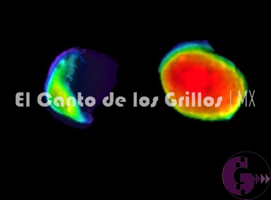 Muestra @NASA imágenes de Luna llena en Marte