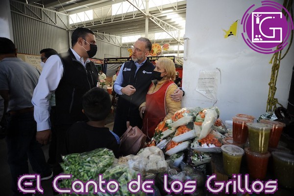 Autoridades estatales y municipales recorren el mercado Juárez de #SJR