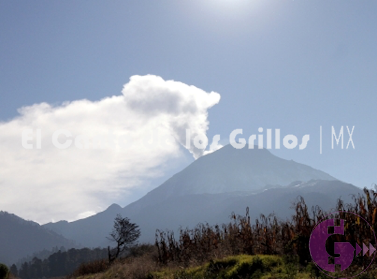 Listos 205 albergues en #Puebla ante actividad del volcán Popocatépetl