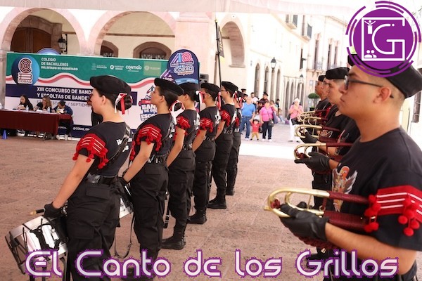 Concluye XIII Concurso de Bandas de Guerra y Escoltas de Bandera Nacional Cobaq 2024