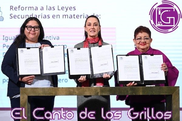 Firma Sheinbaum decreto para reformar leyes secundarias en protección a las mujeres en México