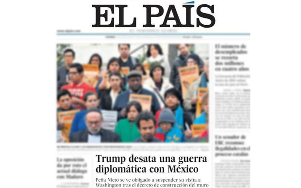 Periódico El País defiende a México y pide unión de países iberoamericanos