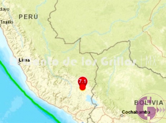 Terremoto de 7.0 sacude el sur de #Perú
