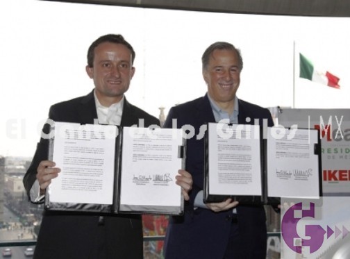 Firman Meade y Mikel Pacto por la Transformación de la #CDMX