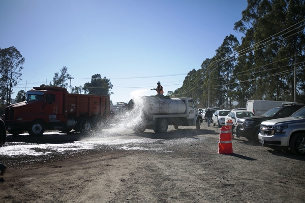 Avanza en un 61% la ampliación de la carretera estatal 400 a #Huimilpan