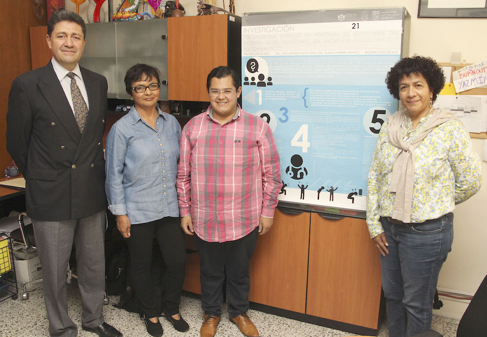 Analiza Psicología el Síndrome Burnout en personal del ISSSTE