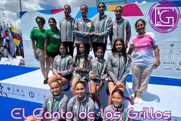 Suben nadadoras artísticas queretanas al podio en El Salvador