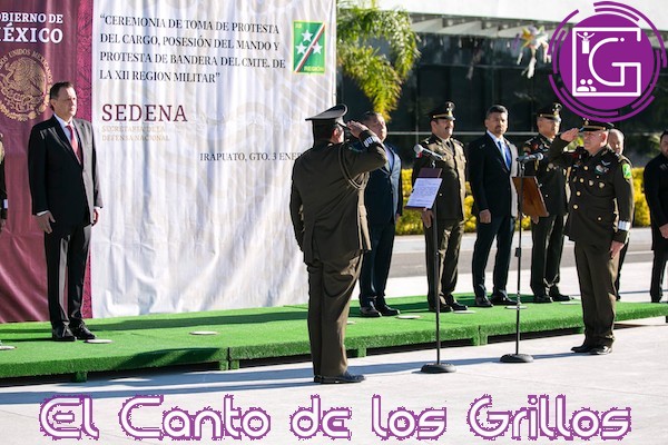 Asiste Kuri al relevo en la XII Región Militar en #Irapuato