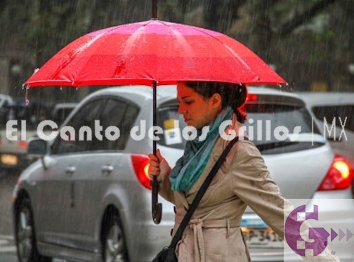 Seis delegaciones capitalinas, bajo lluvia ligera esta tarde