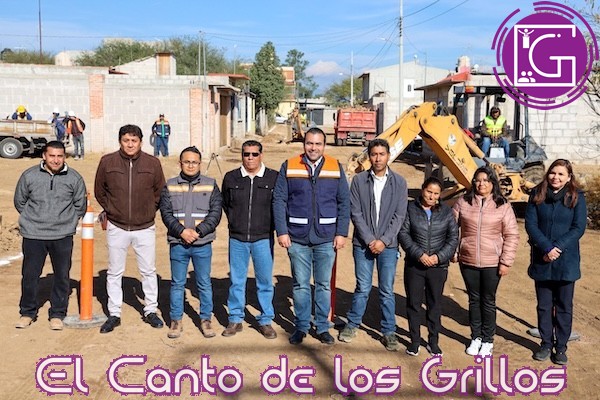 Arranca Gaspar Trueba obra de urbanización en Nuevo Rumbo