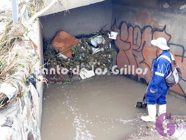 Tras lluvias, operan brigadas de limpieza en #SJR