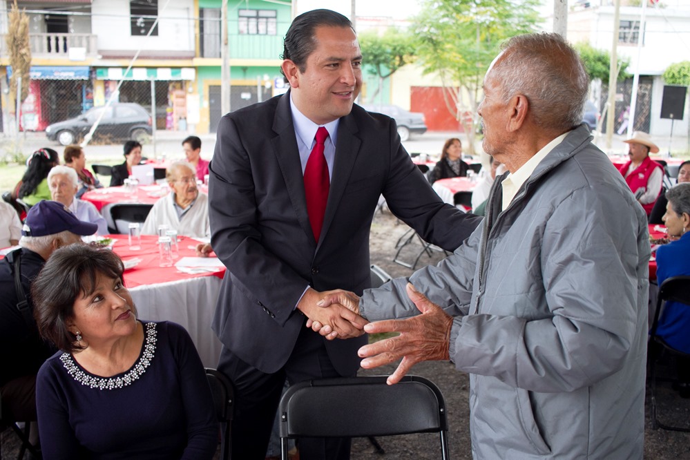 Reconoce Fabián Pineda labor de los jubilados y pensionados de SJR