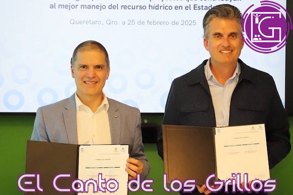 Firma CEA convenio para impulsar proyectos hídricos en #Querétaro