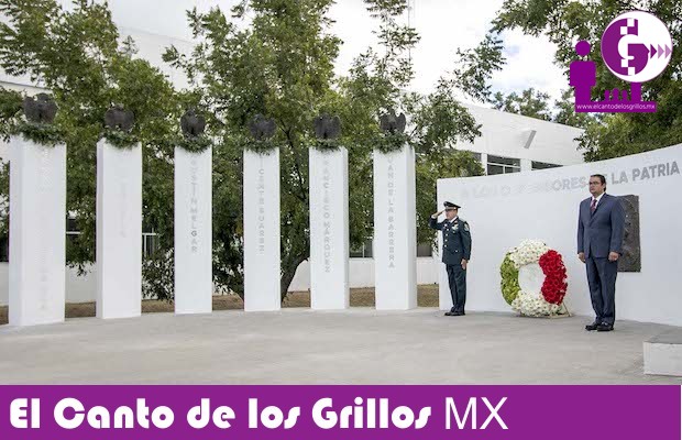 Exalta Memo Vega valor y tenacidad de los Niños Héroes de Chapultepec