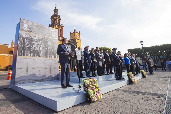 Encabeza @memovegamx CVII aniversario del inicio de la Revolución Mexicana