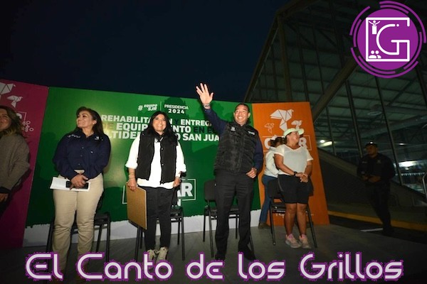 Entregan nuevo equipo al Multideportivo San Juan, benefician a 8 mil personas