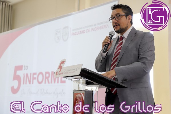 Rinde director de Facultad de Ingeniería UAQ su 5º Informe de Actividades