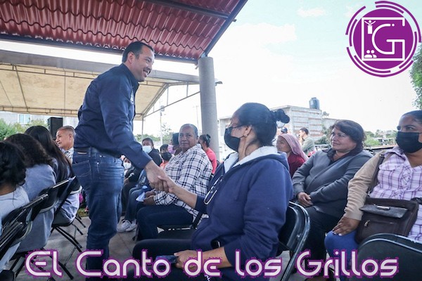 Visita Cabrera Ojo de Agua, donde se construye la red de #drenaje para beneficiar a mil habitantes