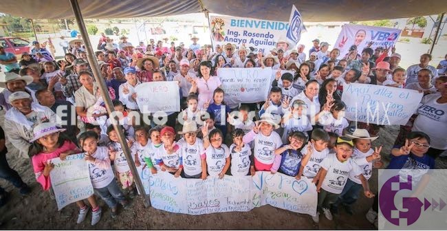 En 9 años hemos sacado del rezago a las comunidades: Rosendo Anaya