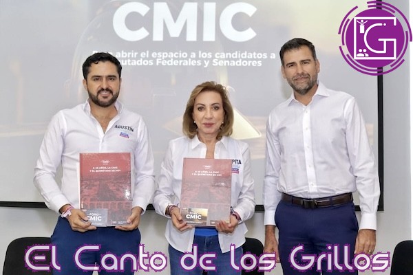 Se reúnen Lupita Murguía y Agustín Dorantes con CMIC Querétaro