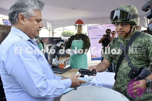 Arrancó la campaña de canje de armas de fuego en #Corregidora