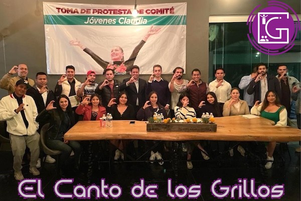 Toma protesta Comité de Jóvenes Verdes a favor de Claudia Sheinbaum