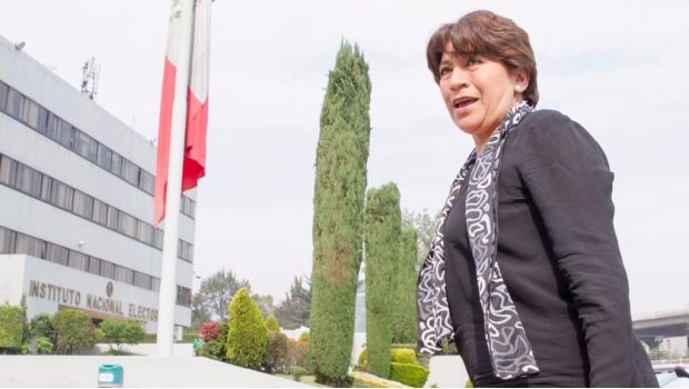 Presenta @delfinagomeza queja ante INE contra Anaya, Calderón y Ochoa por violencia de género