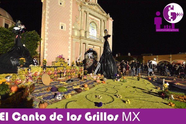 Con “Fandangueando con la muerte”, revive #Tequisquiapan tradición de Día de Muertos