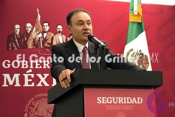 Líder de protestas de Policía Federal está ligado a secuestro, afirma Durazo